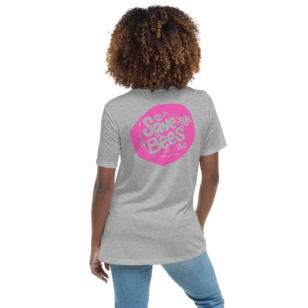 Weeks Save the Bees- Comfy Women's Relaxed T-Shirt - Premium  from Weeks Naturals | Weeks Honey Farm - Just $19.20! Shop now at Weeks Naturals | Weeks Honey Farm