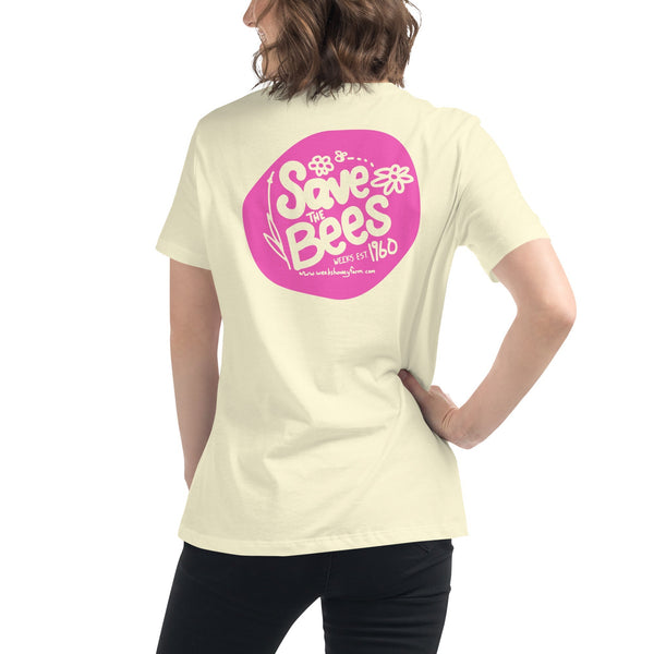 Weeks Save the Bees- Comfy Women's Relaxed T-Shirt -  - Only $19.20! Order now at Weeks Honey Farm