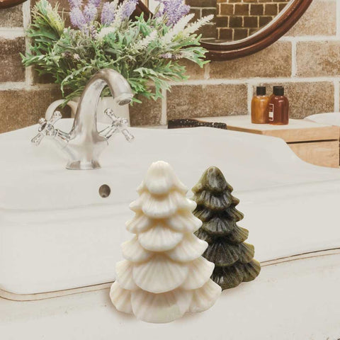 Aromatic Christmas Tree Soaps for the Holidays | Goats Milk