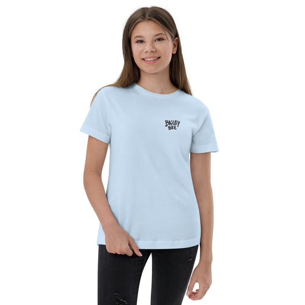 Bailey Bee "Beelieve"; Youth Jersey T-shirt