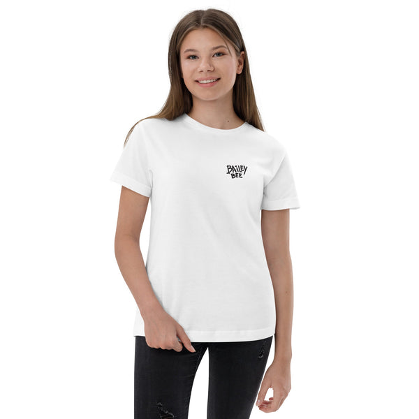 Bailey Bee "Beelieve"; Youth Jersey T-shirt - shirt - Only $28! Order now at Weeks Honey Farm