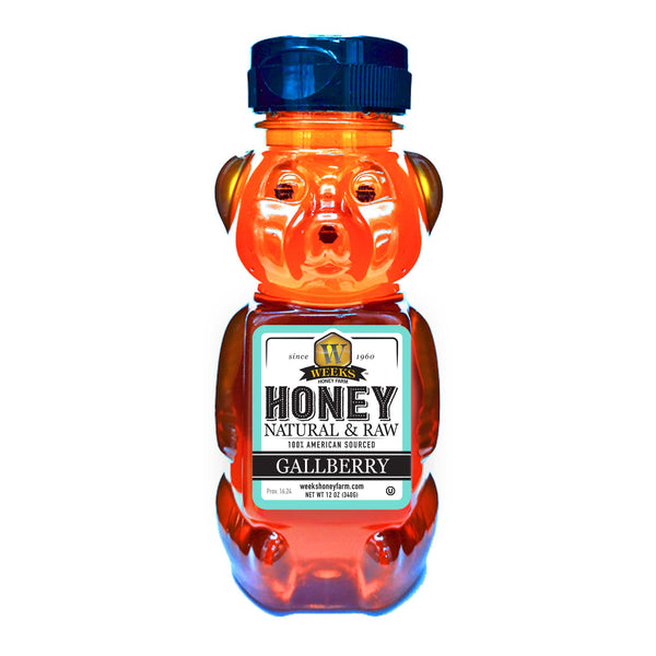 Our Best All-Natural Pure Raw Gallberry Honey - Premium Honey from Weeks Honey Farm - Just $7.99! Shop now at Weeks Naturals | Weeks Honey Farm