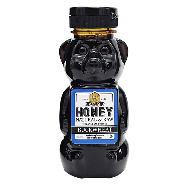 Our Best All-Natural Pure Raw Buckwheat Honey - Honey - Only $11.99! Order now at Weeks Honey Farm