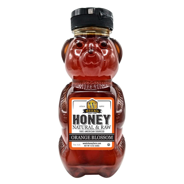 Our Best All-Natural Pure Raw Orange Blossom Honey - Honey - Only $11.99! Order now at Weeks Honey Farm