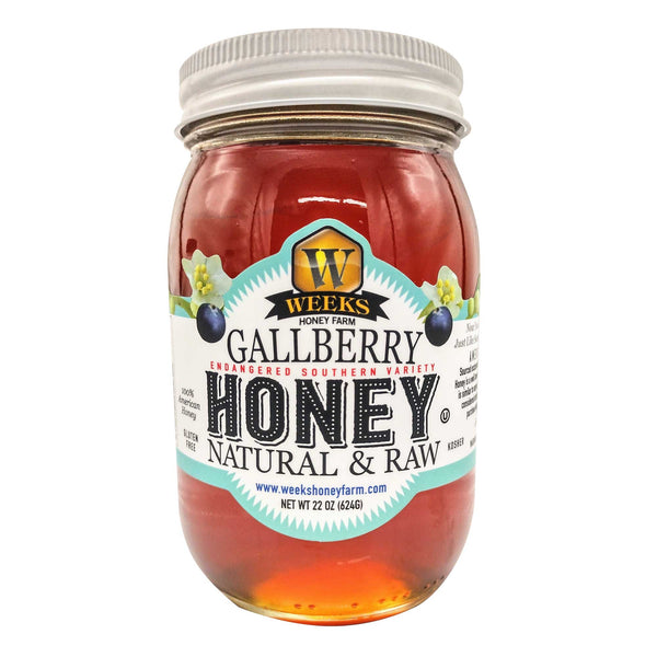 Our Best All-Natural Pure Raw Gallberry Honey - Honey - Only $7.99! Order now at Weeks Honey Farm