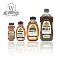All-Natural Pure Raw Clover Honey - Sweet, Light, & Nutrient-Rich, No Additives, Sourced from American West Clover Fields | | Honey from Weeks Honey Farm, Inc.