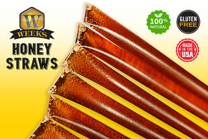 Orange Blossom Honey Straws; 12 Count - Honey - Only $3.99! Order now at Weeks Honey Farm