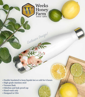 Your drinks should always stay at the perfect temperature, but that doesn’t mean you need to sacrifice style. Say goodbye to bulky flasks and boring colors, and get an everyday water bottle that reflects your personality. Made from stainless steel and with double-wall insulation, this bottle is the perfect mix of fashion and function.