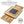 Load image into Gallery viewer, CasaField Bamboo Cheese Cutting Board with Removable Slate Cheese Plate, Stainless Steel Knives, and Slide-Out Snack Trays
