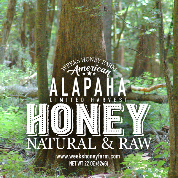 Weeks Limited Harvest Raw Alapaha Honey (Tupelo Blend) - Premium Honey from Weeks Honey Farm - Just $21.99! Shop now at Weeks Naturals | Weeks Honey Farm