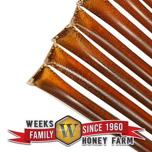 BOGO Wildflower Honey Straws; 12 Count - Honey - Only $3.99! Order now at Weeks Honey Farm