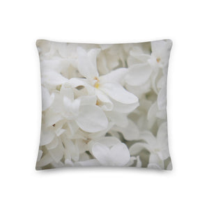 White Lilac and Tartan | Premium Pillow - Premium Home & Garden from Weeks Naturals | Weeks Honey Farm - Just $25.00! Shop now at Weeks Naturals | Weeks Honey Farm