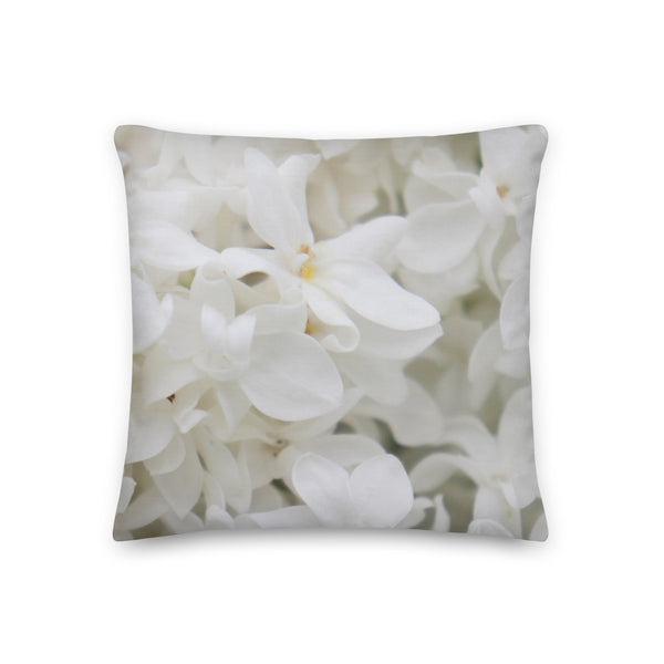 White Lilac and Tartan | Premium Pillow - Premium Home & Garden from Weeks Naturals | Weeks Honey Farm - Just $25.00! Shop now at Weeks Naturals | Weeks Honey Farm
