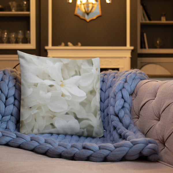 White Lilac and Tartan | Premium Pillow - Home & Garden - Only $25! Order now at Weeks Honey Farm