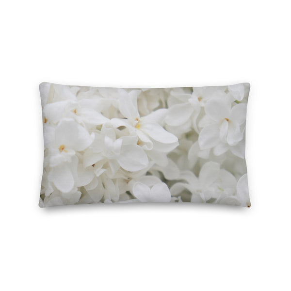 White Lilac and Tartan | Premium Pillow - Home & Garden - Only $25! Order now at Weeks Honey Farm