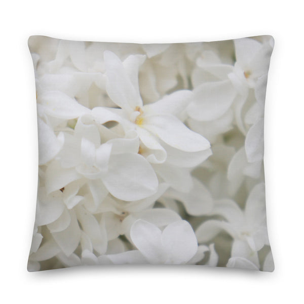 White Lilac and Tartan | Premium Pillow - Premium Home & Garden from Weeks Naturals | Weeks Honey Farm - Just $25.00! Shop now at Weeks Naturals | Weeks Honey Farm