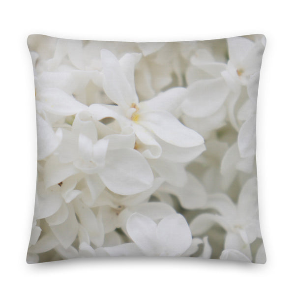 White Lilac and Tartan | Premium Pillow - Home & Garden - Only $25! Order now at Weeks Honey Farm