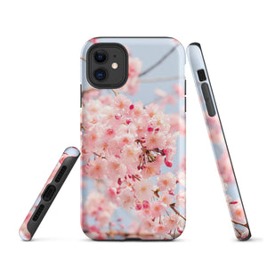 Cherry Blossome -Tough iPhone case - Premium  from Weeks Naturals | Weeks Honey Farm - Just $18.00! Shop now at Weeks Naturals | Weeks Honey Farm